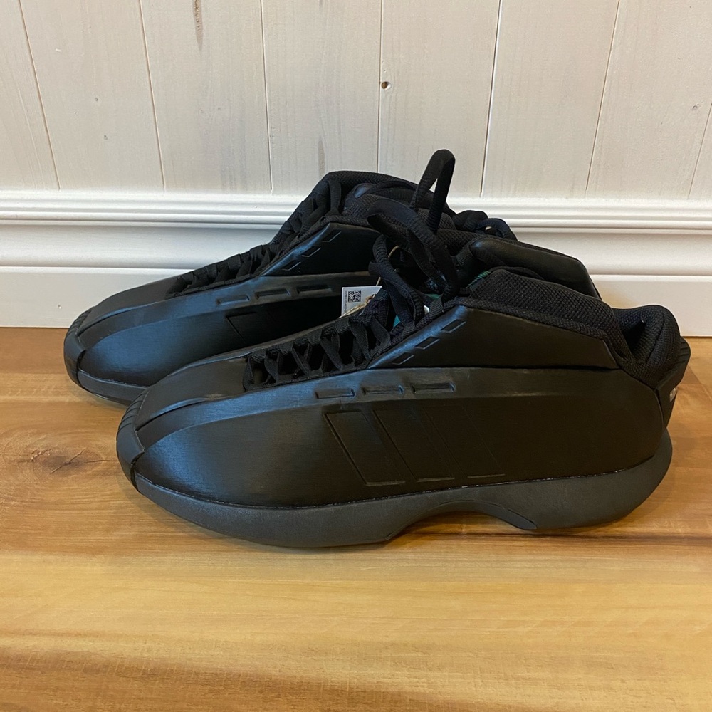 Adidas Crazy 1 Shoes, Black, size 10 M